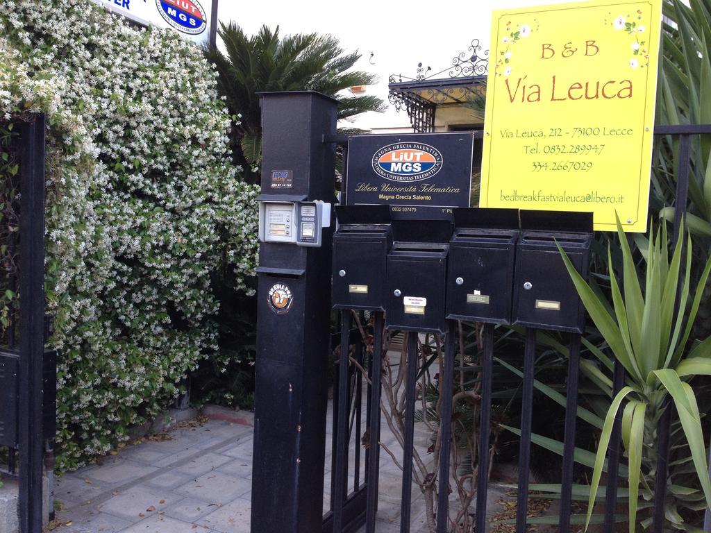 Bed And Breakfast Via Leuca เลชเช ภายนอก รูปภาพ